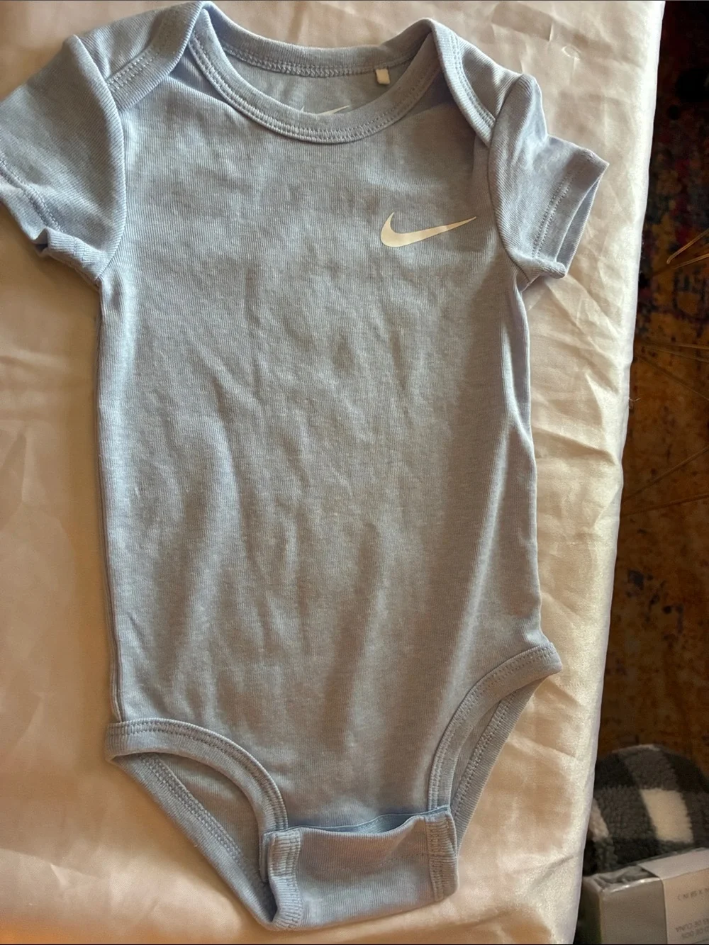 Nike Light Blue Baby Bodysuit and Pants Set size 12 months